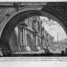 Bridge with magnificent balconies and arches erected by a Roman Emperor